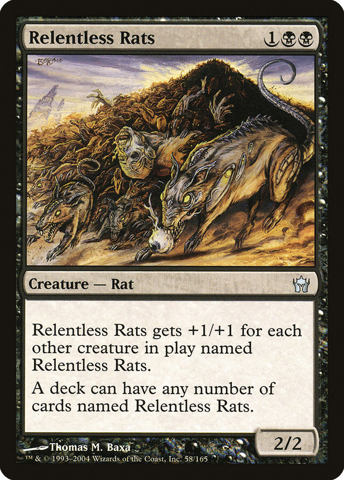 Relentless Rats [Fifth Dawn] | Card Citadel