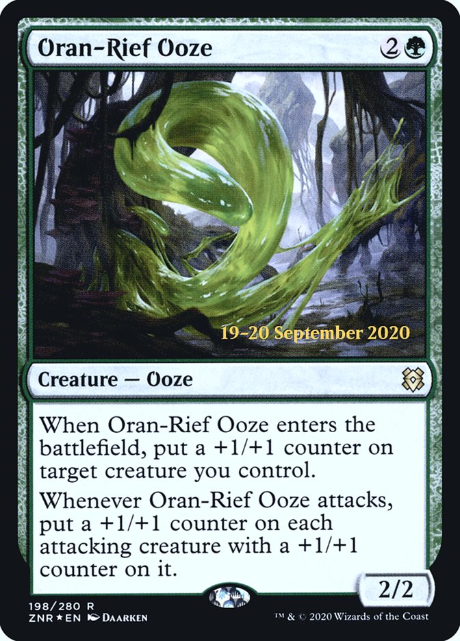 Oran-Rief Ooze  [Zendikar Rising Prerelease Promos] | Card Citadel