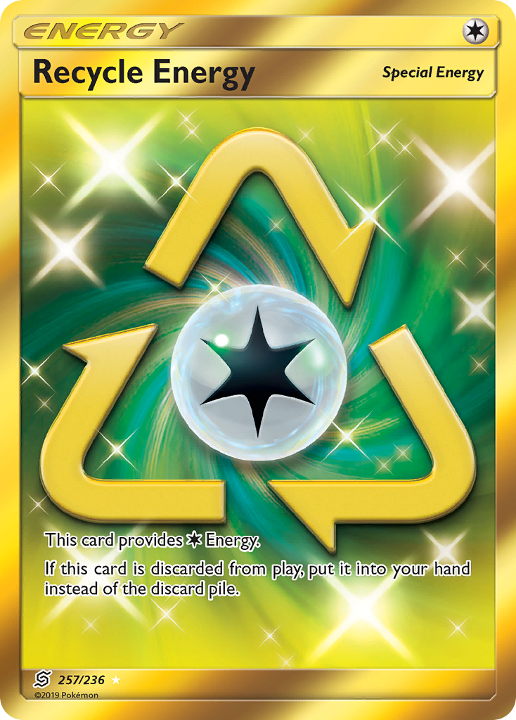 Recycle Energy (257/236) [Sun & Moon: Unified Minds] | Card Citadel