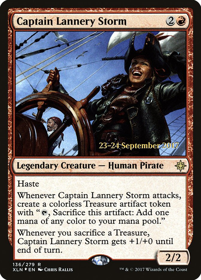 Captain Lannery Storm [Ixalan Promos] | Card Citadel