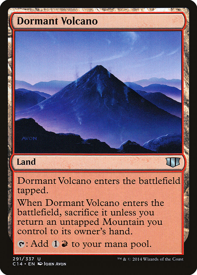 Dormant Volcano [Commander 2014] | Card Citadel