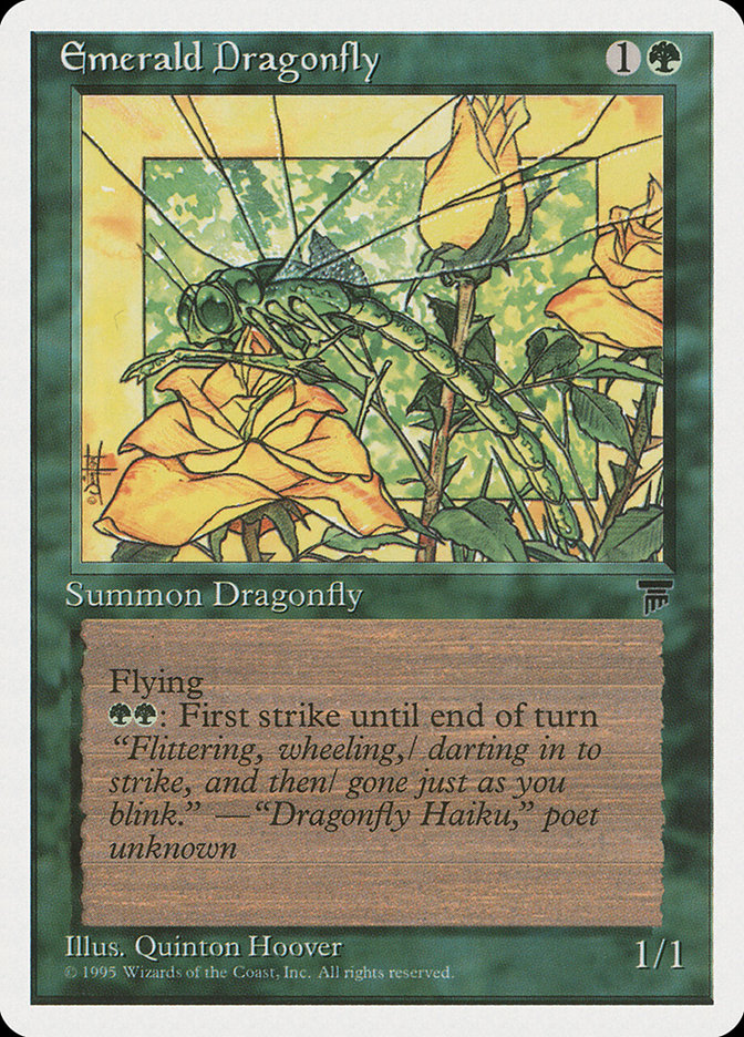 Emerald Dragonfly [Chronicles] | Card Citadel