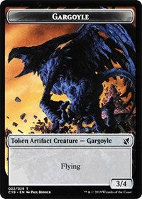 Gargoyle // Egg Double-sided Token [Commander 2019 Tokens] | Card Citadel