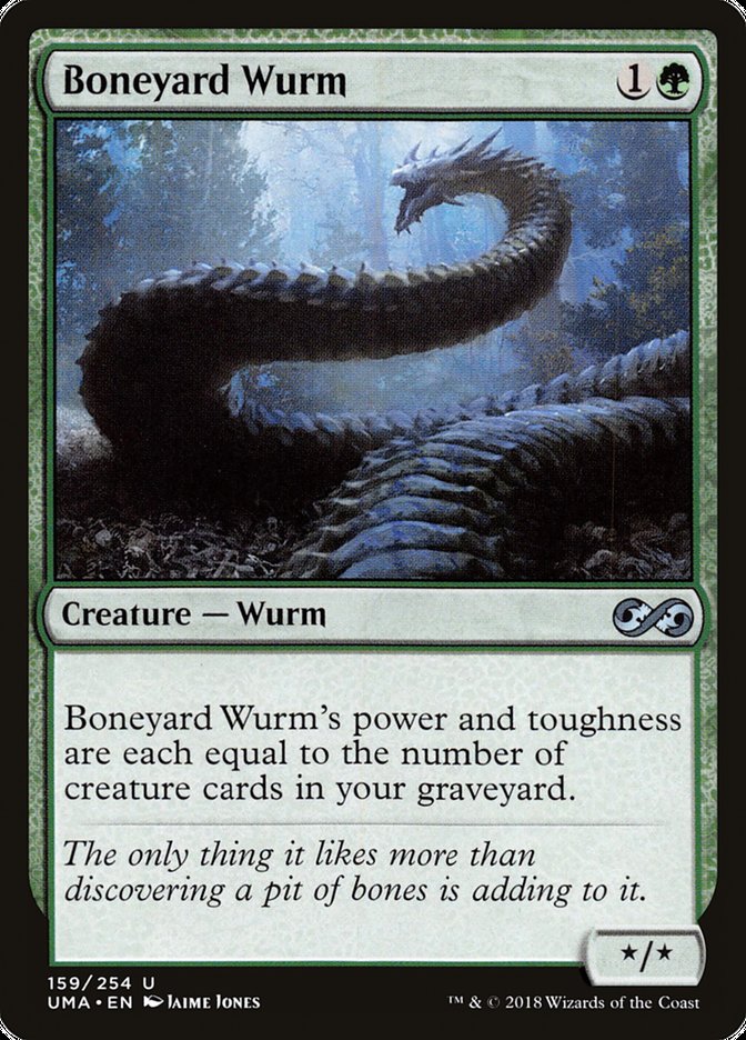 Boneyard Wurm [Ultimate Masters] | Card Citadel
