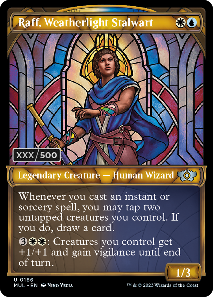 Raff, Weatherlight Stalwart (Serialized) [Multiverse Legends] | Card Citadel