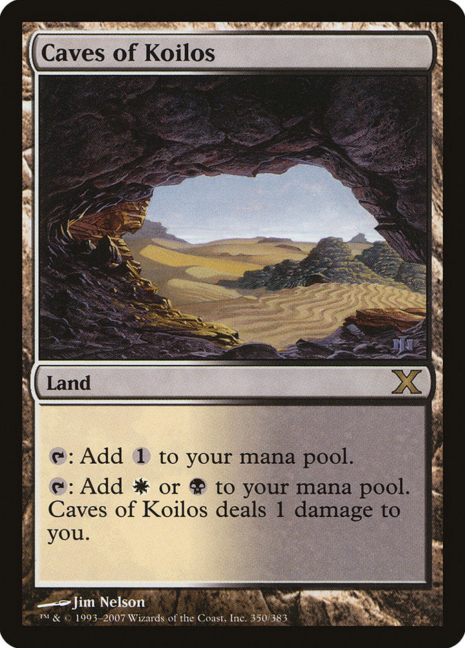 Caves of Koilos [Tenth Edition] | Card Citadel