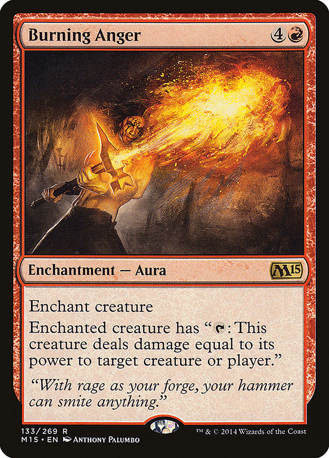 Burning Anger [Magic 2015] | Card Citadel