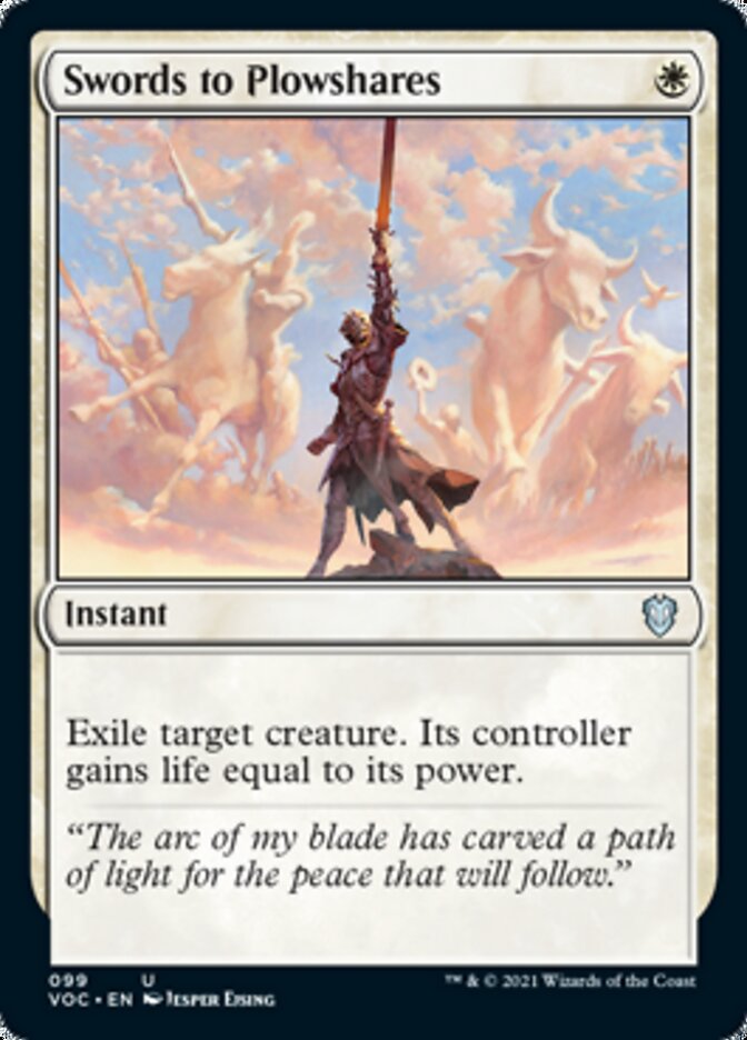 Swords to Plowshares [Innistrad: Crimson Vow Commander] | Card Citadel