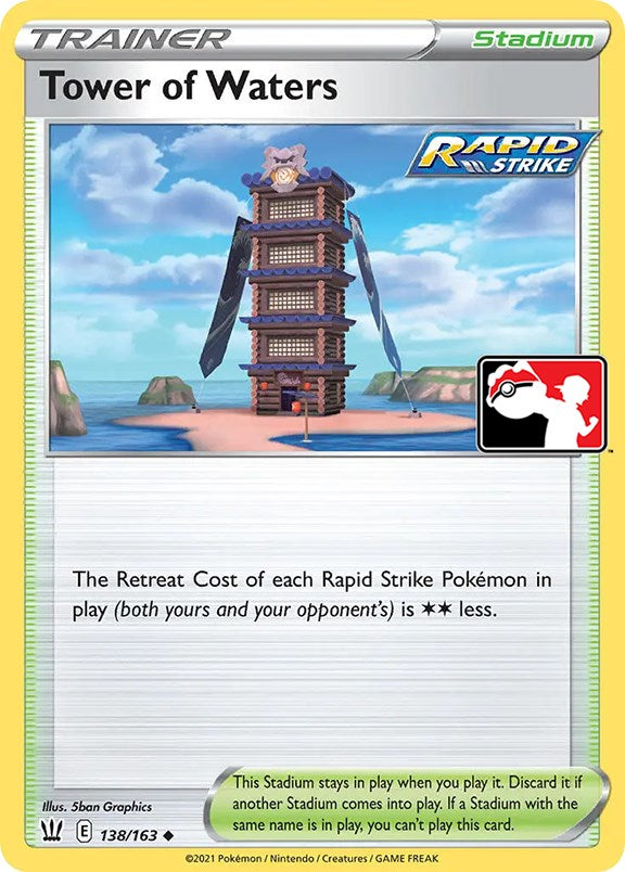 Tower of Waters (138/163) [Prize Pack Series One] | Card Citadel