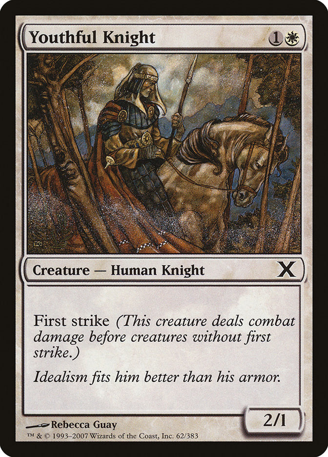 Youthful Knight [Tenth Edition] | Card Citadel