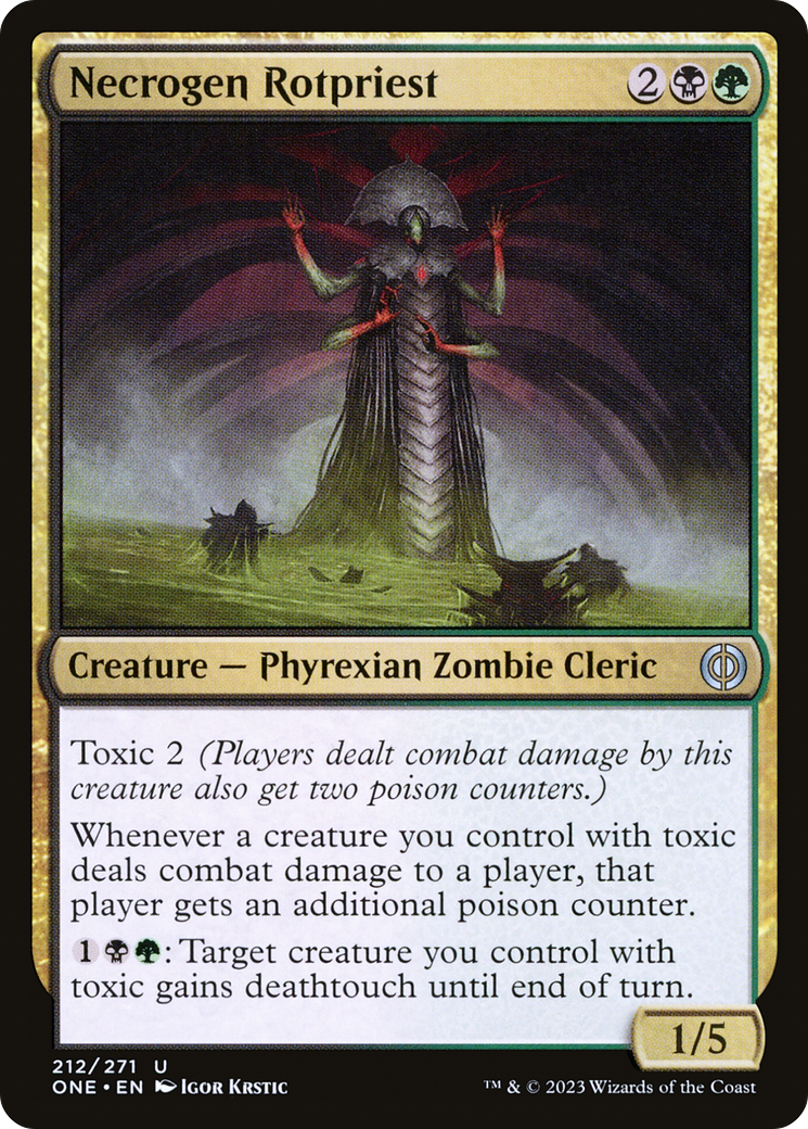 Necrogen Rotpriest [Phyrexia: All Will Be One] | Card Citadel