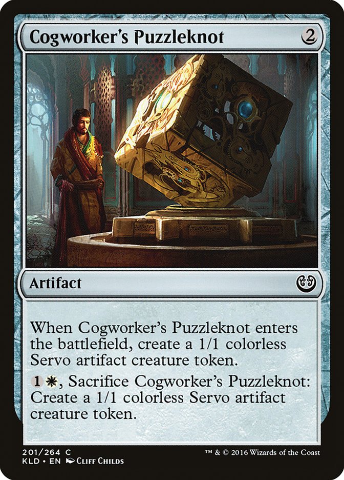 Cogworker's Puzzleknot [Kaladesh] | Card Citadel