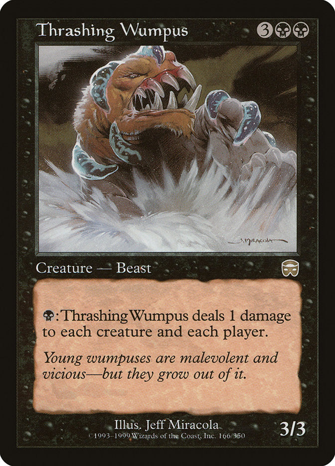 Thrashing Wumpus [Mercadian Masques] | Card Citadel