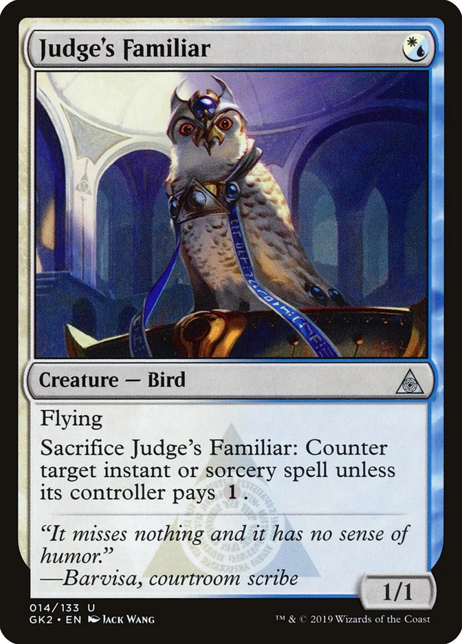 Judge's Familiar [Ravnica Allegiance Guild Kit] | Card Citadel