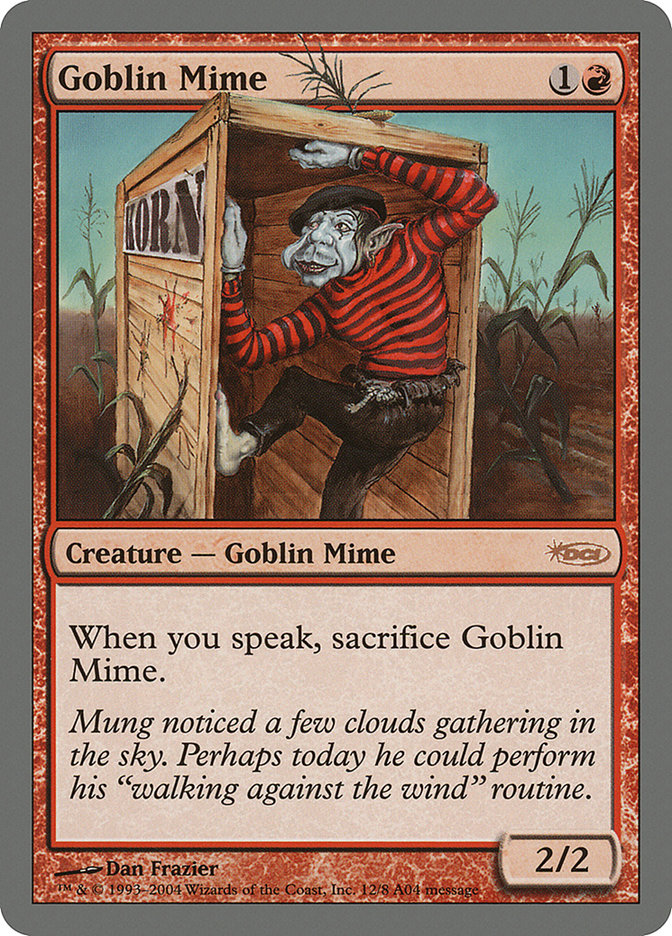 Goblin Mime [Arena League 2004] | Card Citadel