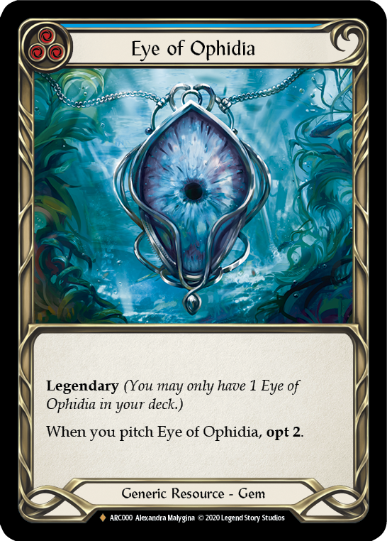 Eye of Ophidia [ARC000] Unlimited Rainbow Foil | Card Citadel