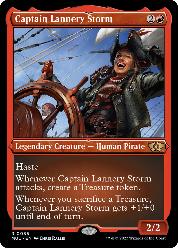 Captain Lannery Storm (Foil Etched) [Multiverse Legends] | Card Citadel