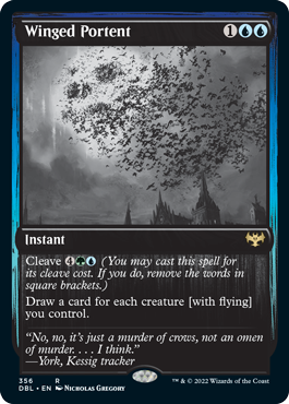 Winged Portent [Innistrad: Double Feature] | Card Citadel