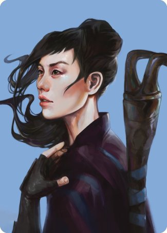 Yuriko, the Tiger's Shadow Art Card [Commander Masters Art Series] | Card Citadel