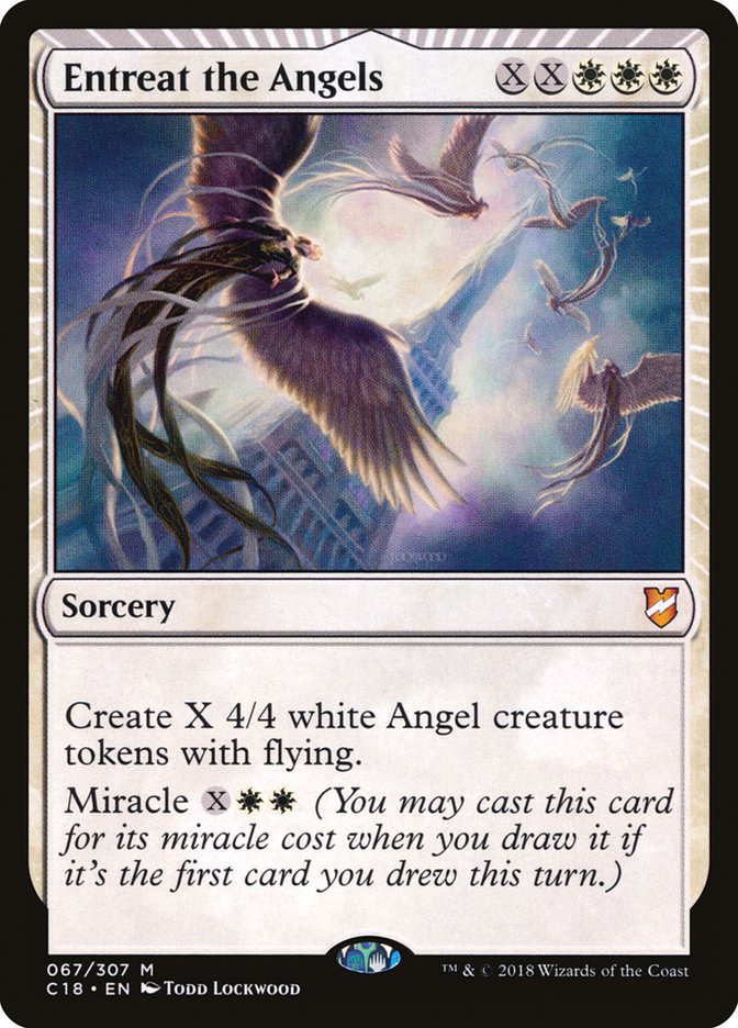 Entreat the Angels [Commander 2018] | Card Citadel