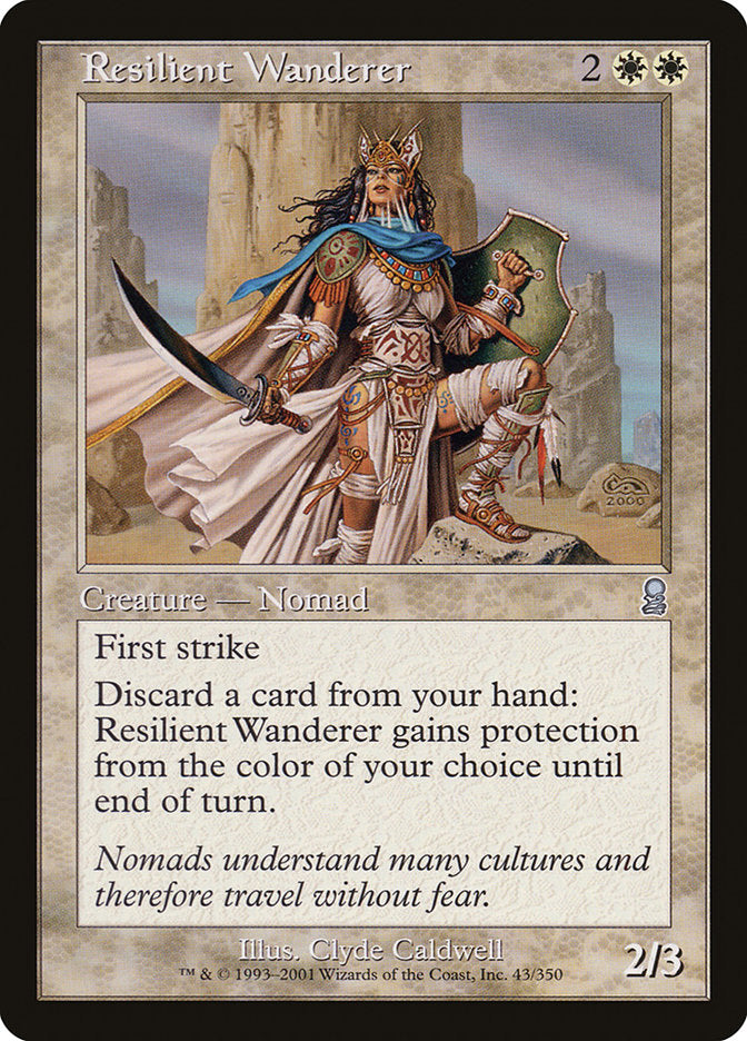 Resilient Wanderer [Odyssey] | Card Citadel