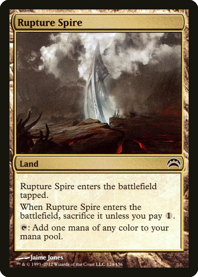 Rupture Spire [Planechase 2012] | Card Citadel