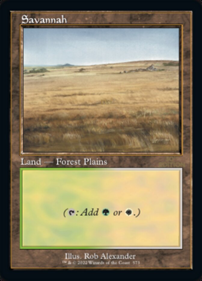 Savannah (Retro) [30th Anniversary Edition] | Card Citadel