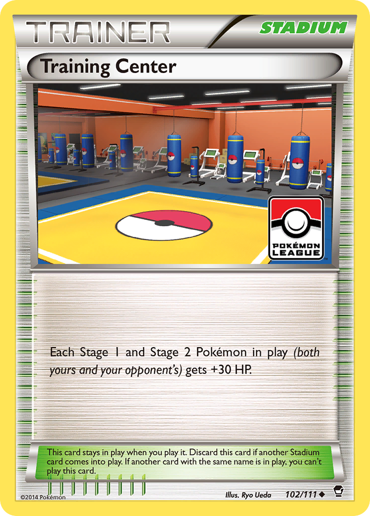 Training Center (102/111) [XY: Furious Fists] | Card Citadel