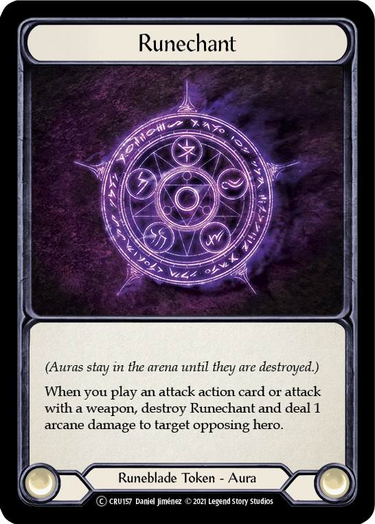 Runechant [U-CRU157-RF] Unlimited Rainbow Foil | Card Citadel