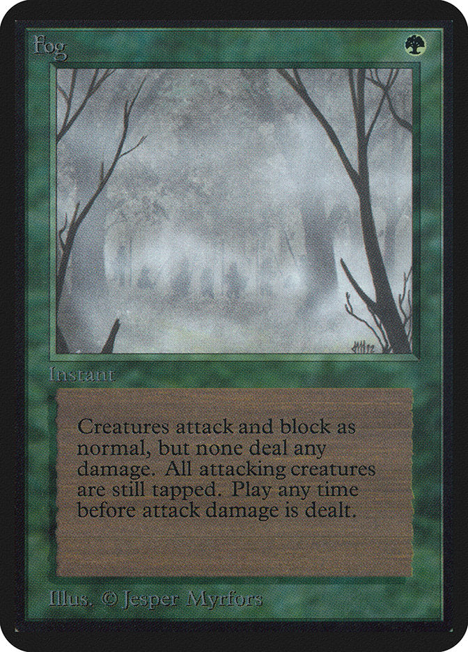 Fog [Limited Edition Alpha] | Card Citadel