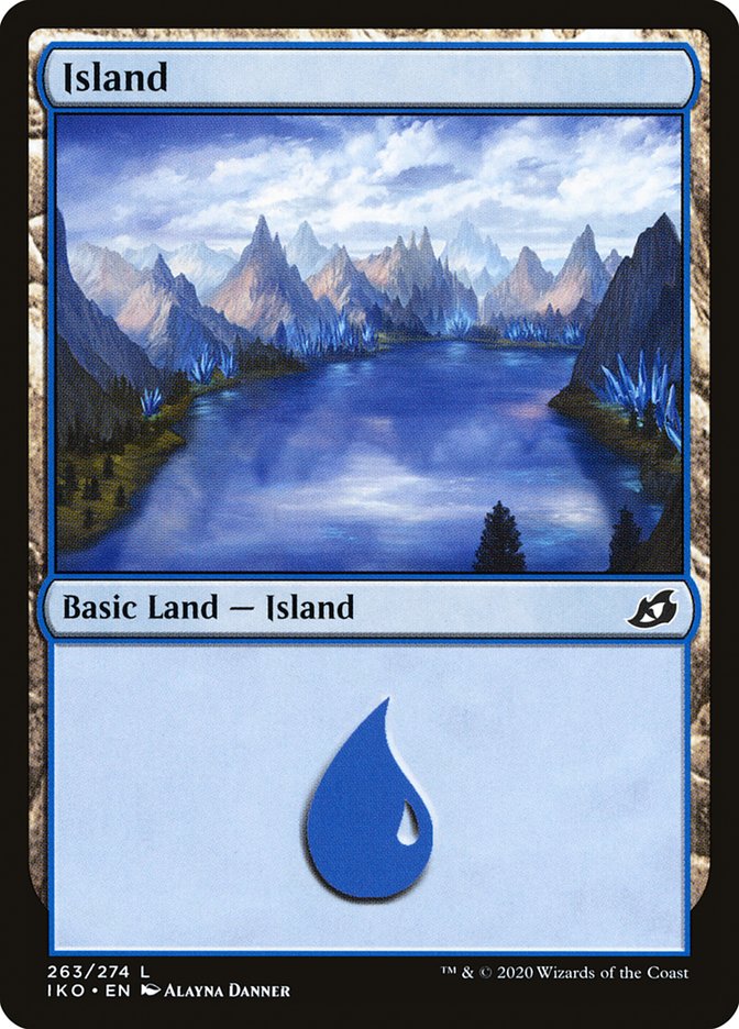 Island (263) [Ikoria: Lair of Behemoths] | Card Citadel