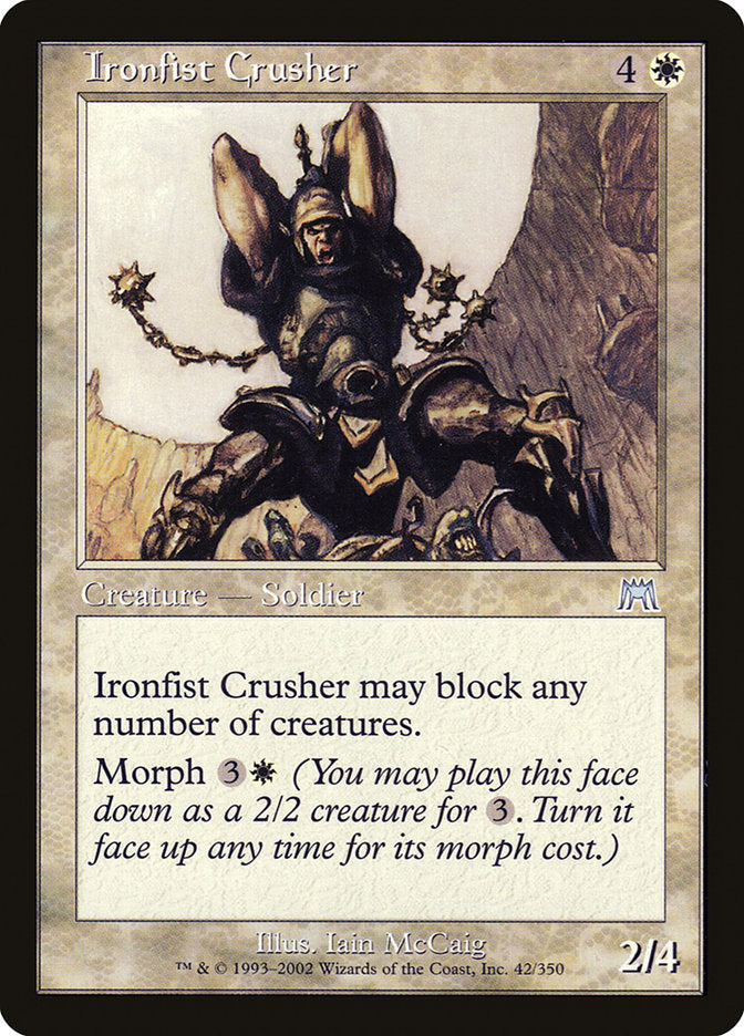 Ironfist Crusher [Onslaught] | Card Citadel