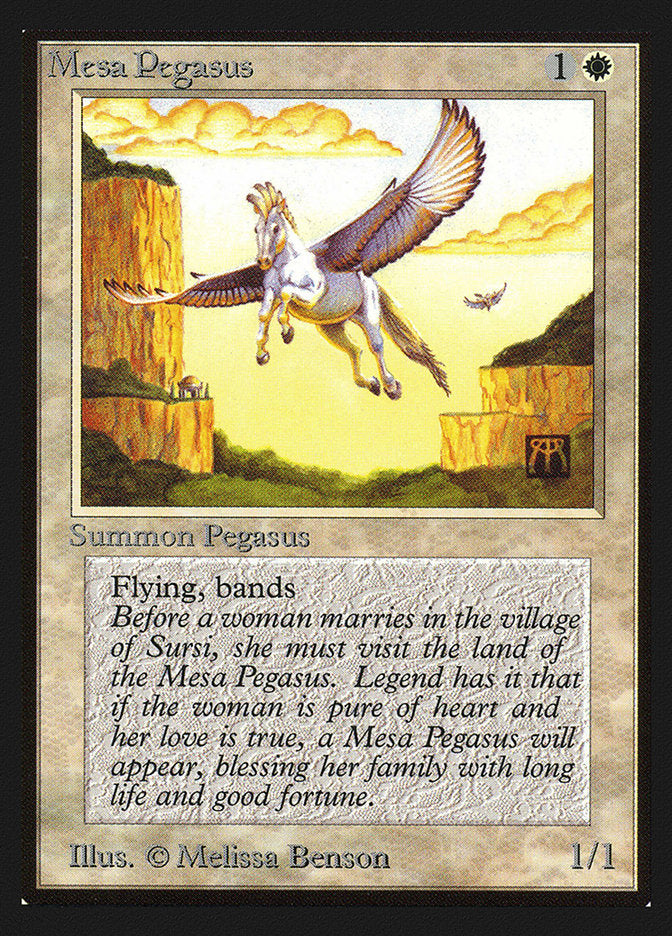 Mesa Pegasus (IE) [Intl. Collectors’ Edition] | Card Citadel