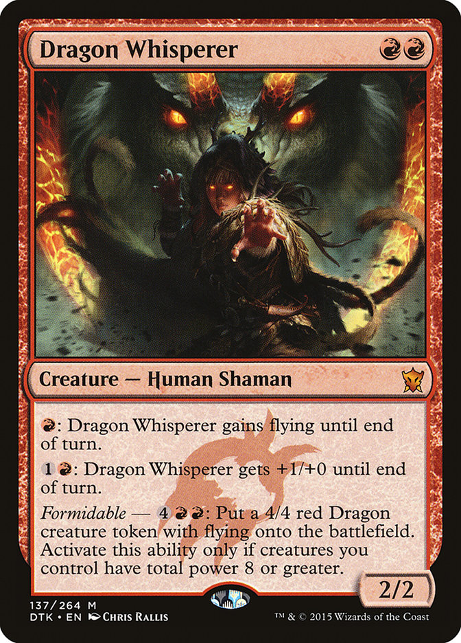 Dragon Whisperer [Dragons of Tarkir] | Card Citadel