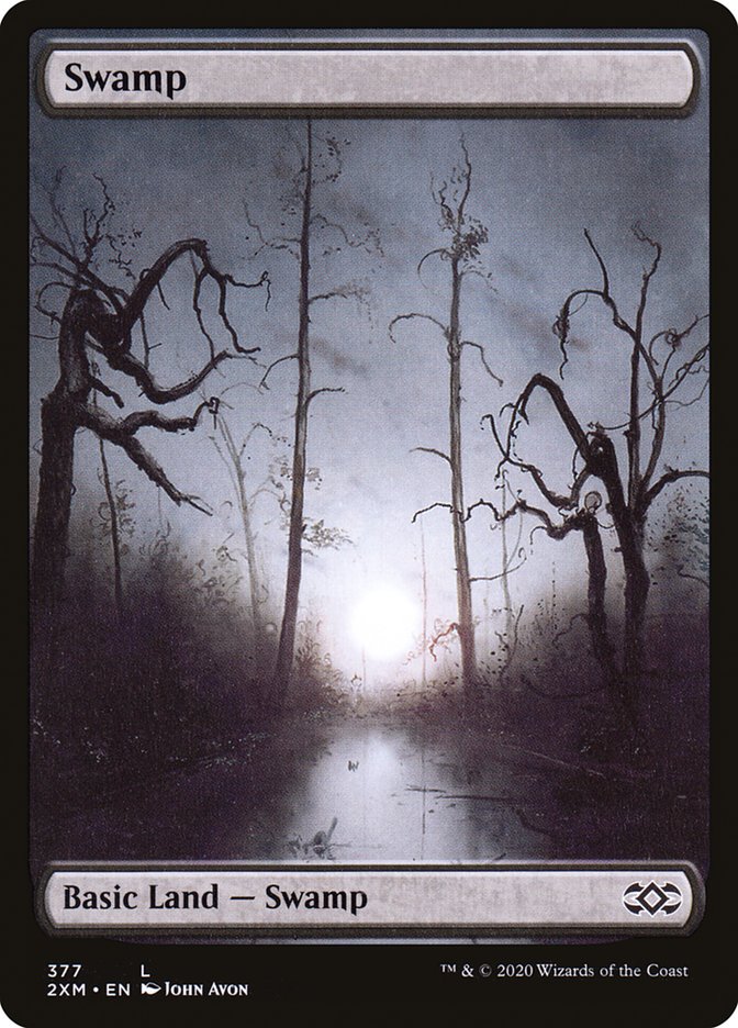 Swamp (377) [Double Masters] | Card Citadel