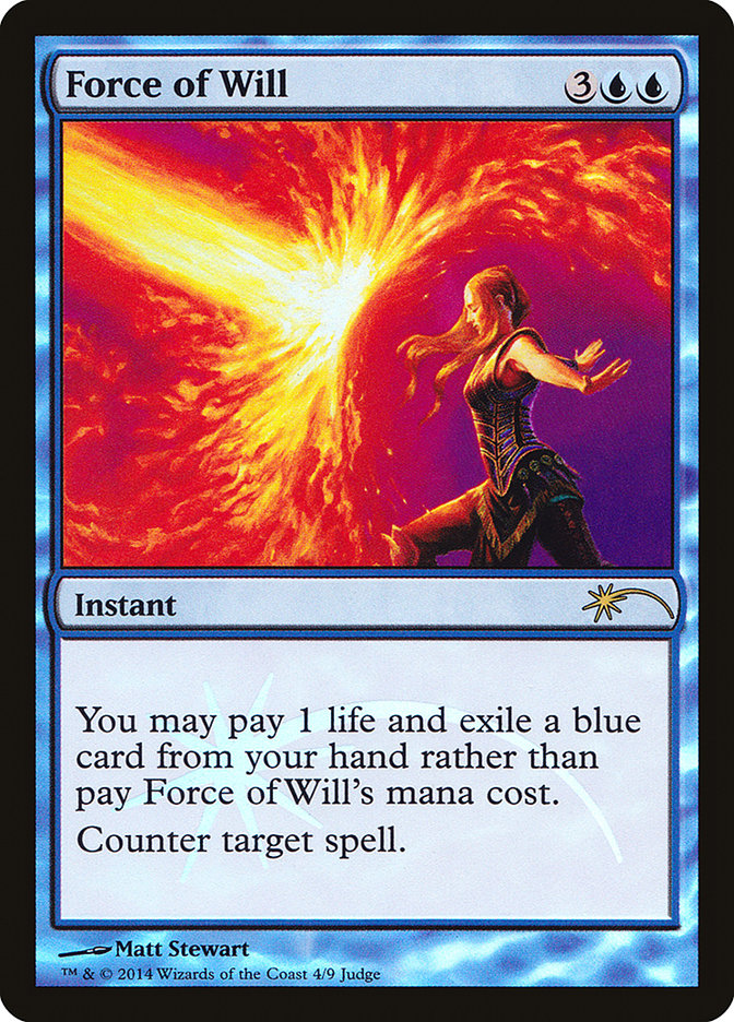 Force of Will [Judge Gift Cards 2014] | Card Citadel
