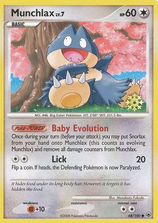 Munchlax (68/100) [Countdown Calendar Promos] | Card Citadel