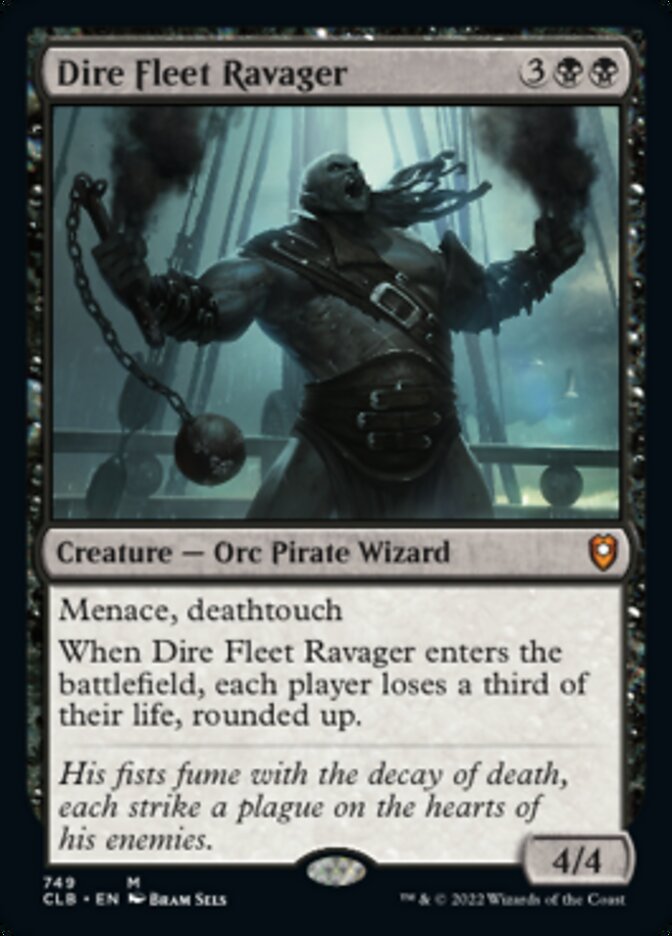 Dire Fleet Ravager [Commander Legends: Battle for Baldur's Gate] | Card Citadel