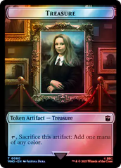 Fish // Treasure (0060) Double-Sided Token (Surge Foil) [Doctor Who Tokens] | Card Citadel