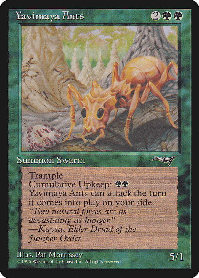 Yavimaya Ants [Alliances] | Card Citadel