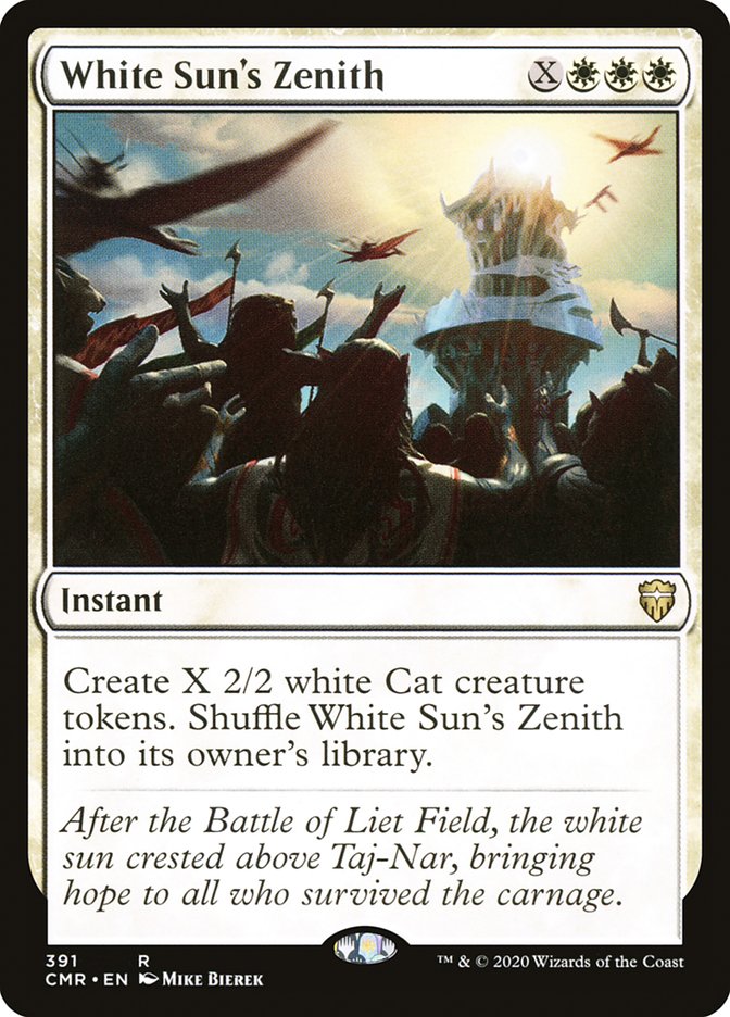 White Sun's Zenith [Commander Legends] | Card Citadel