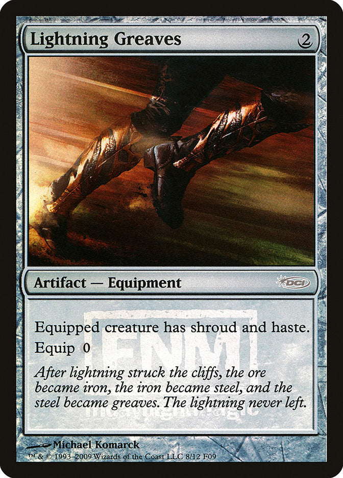 Lightning Greaves [Friday Night Magic 2009] | Card Citadel