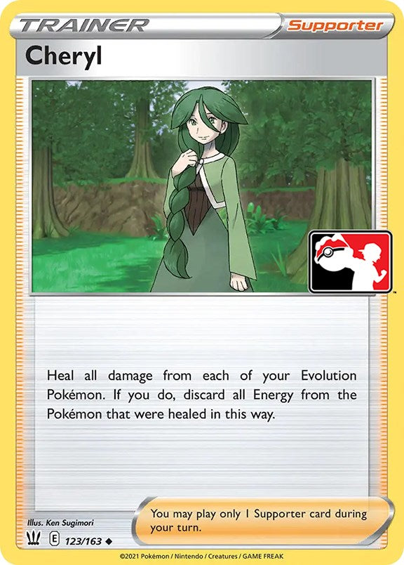 Cheryl (123/163) [Prize Pack Series One] | Card Citadel