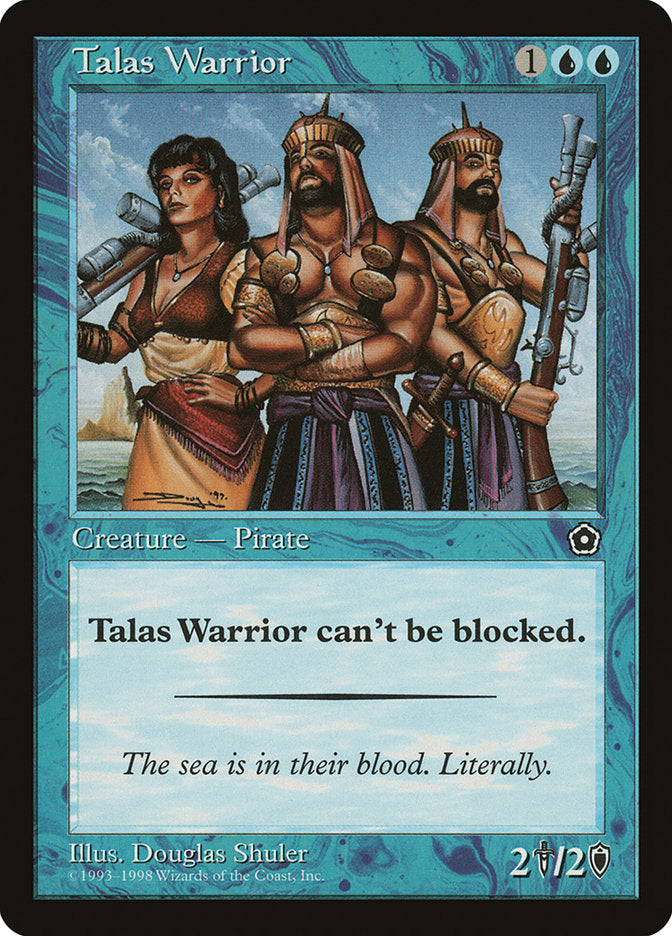 Talas Warrior [Portal Second Age] | Card Citadel
