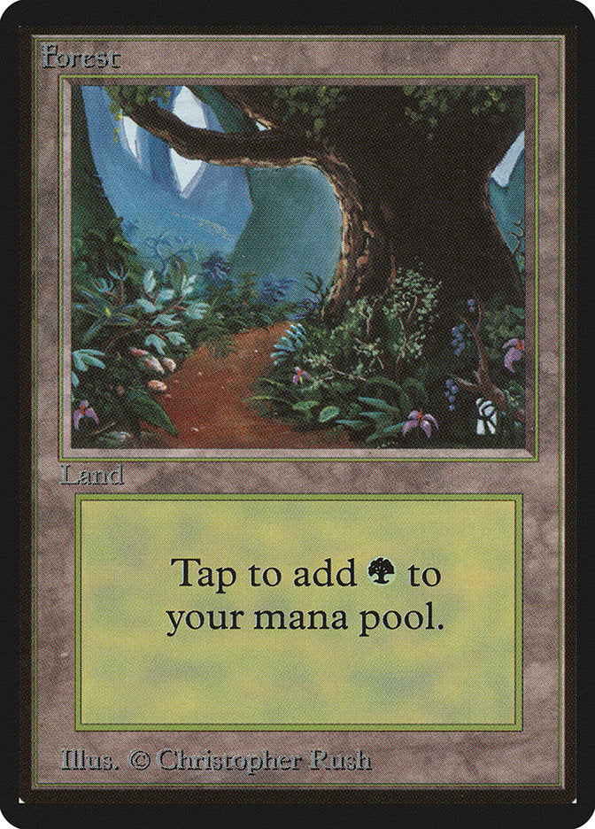 Forest [Limited Edition Beta] | Card Citadel