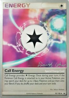 Call Energy (92/100) (Stallgon - David Cohen) [World Championships 2009] | Card Citadel