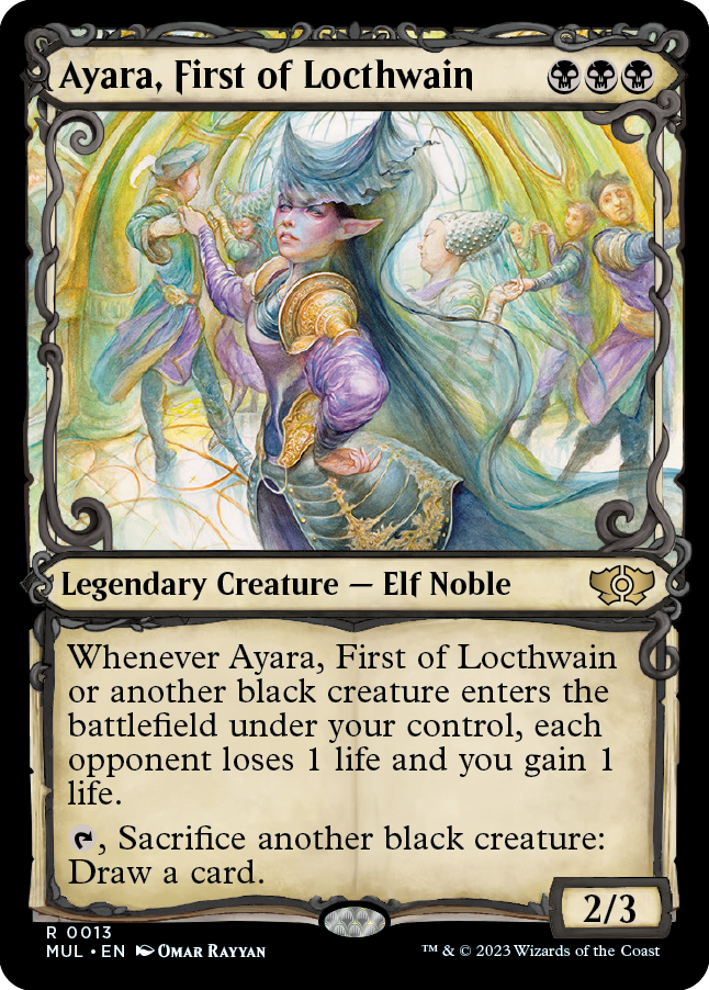 Ayara, First of Locthwain [Multiverse Legends] | Card Citadel
