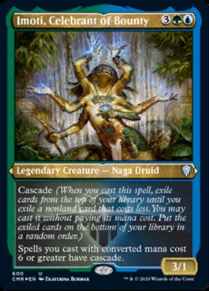 Imoti, Celebrant of the Bounty (Foil Etched) [Commander Legends] | Card Citadel