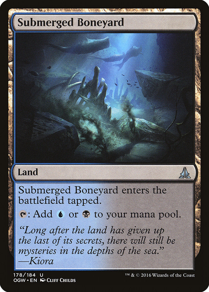 Submerged Boneyard [Oath of the Gatewatch] | Card Citadel