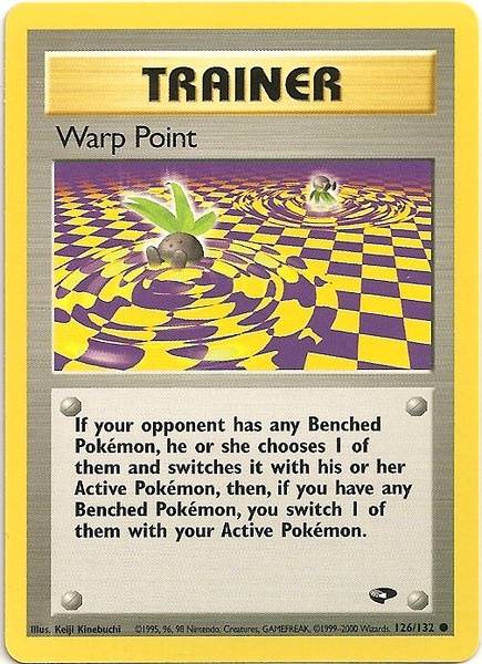 Warp Point (126/132) [Gym Challenge Unlimited] | Card Citadel